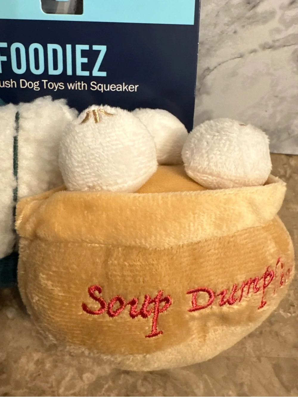 Pawsitively Fun Foodiez Trader Joes Dog Toys 2PK